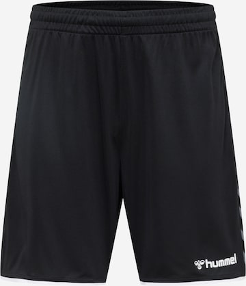 HummelSportske hlače 'Poly' - crna boja: prednji dio