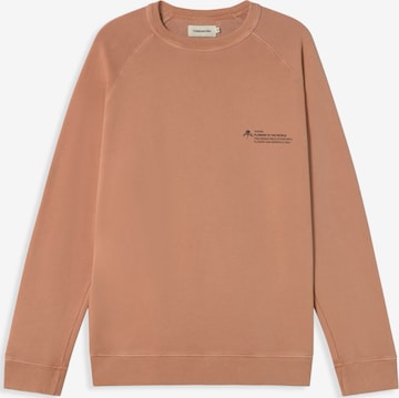 Thinking MU Sweatshirt 'FLOWERS' in Pink: front