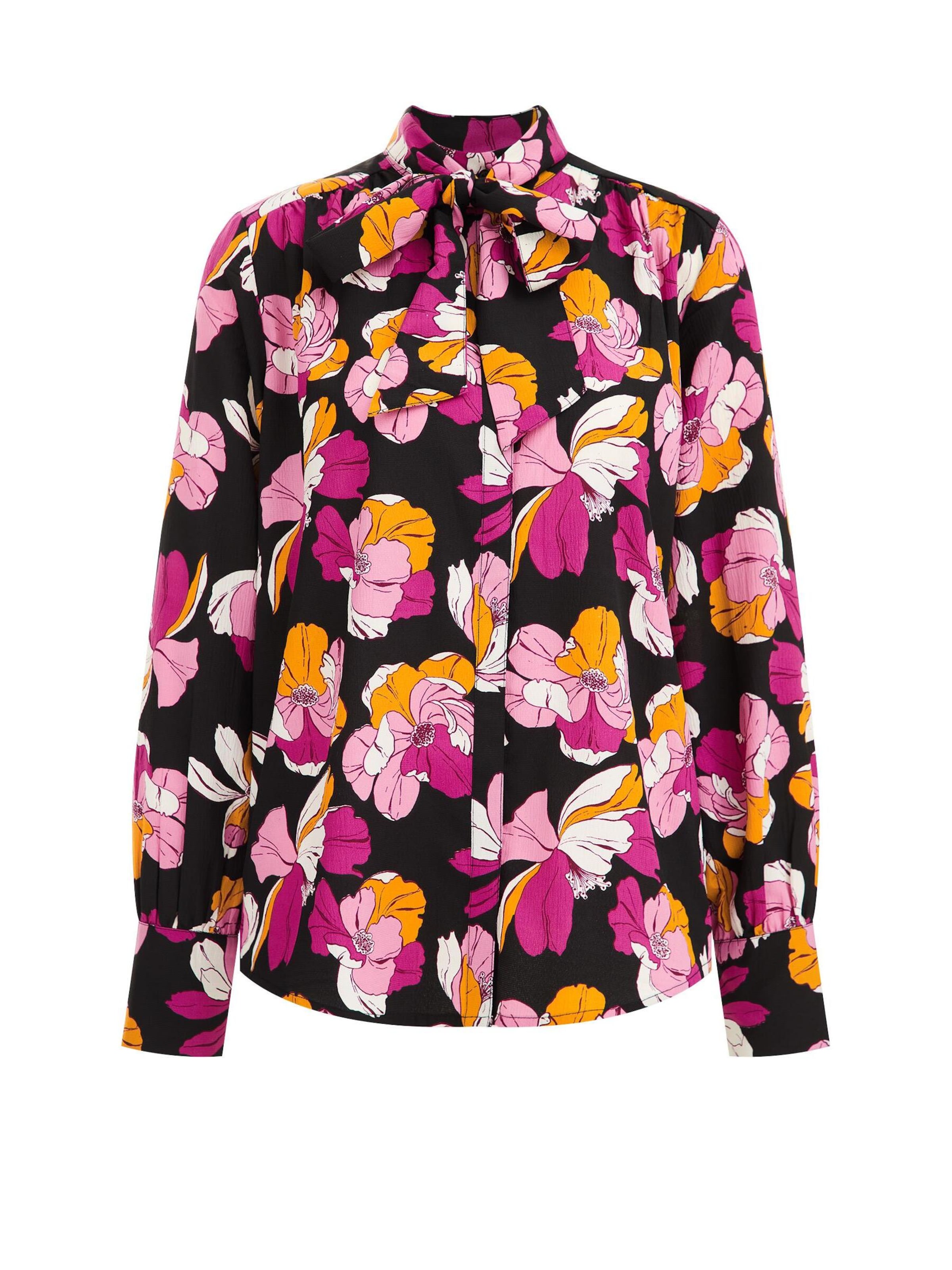 WE Fashion Bluse i sort: forside