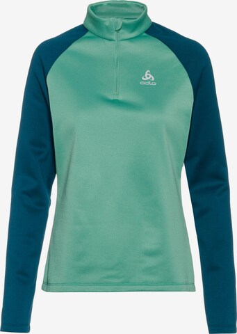 ODLO Performance Shirt 'PLANCHES' in Green: front