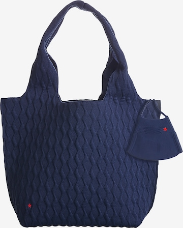 RedStars Handbag in Blue: front