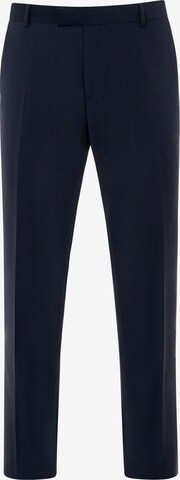 Thomas Goodwin Slim fit Pleated Pants '3935-20707' in Blue: front