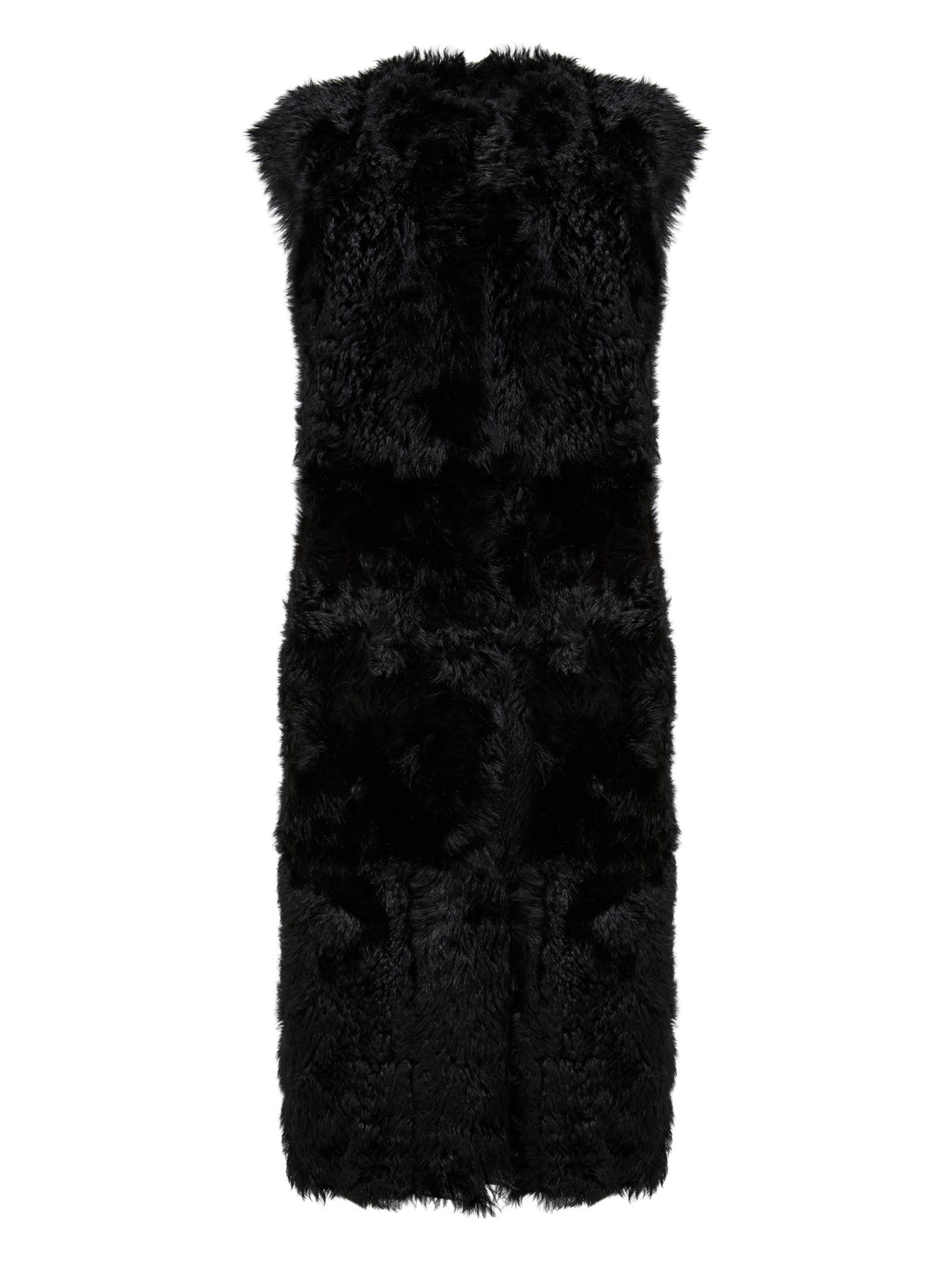 V S P Bodywarmer 'Mirella' in Zwart: voorkant