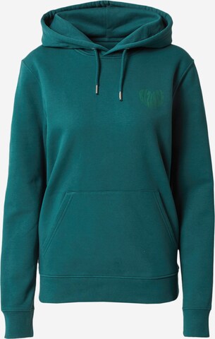 Bizance Paris Sweatshirt 'SACHA' in Groen: voorkant