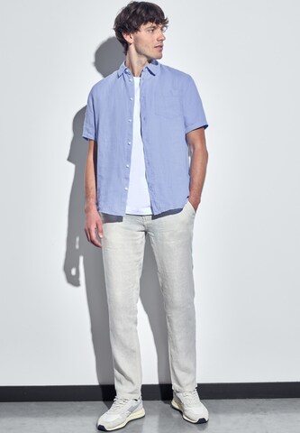 Street One MEN Regular Fit Hemd in Blau