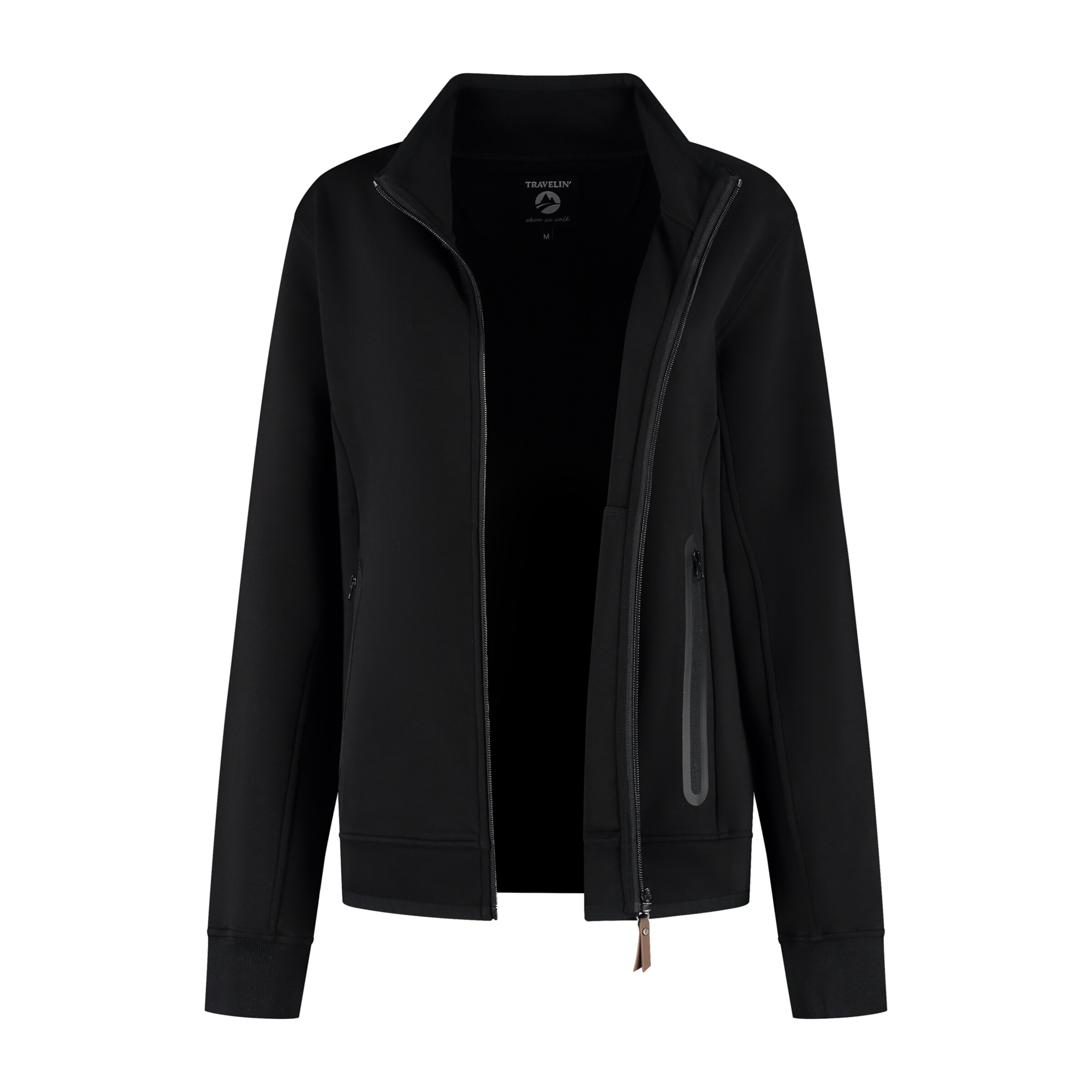 Cardigan 'Olia' Travelin en noir