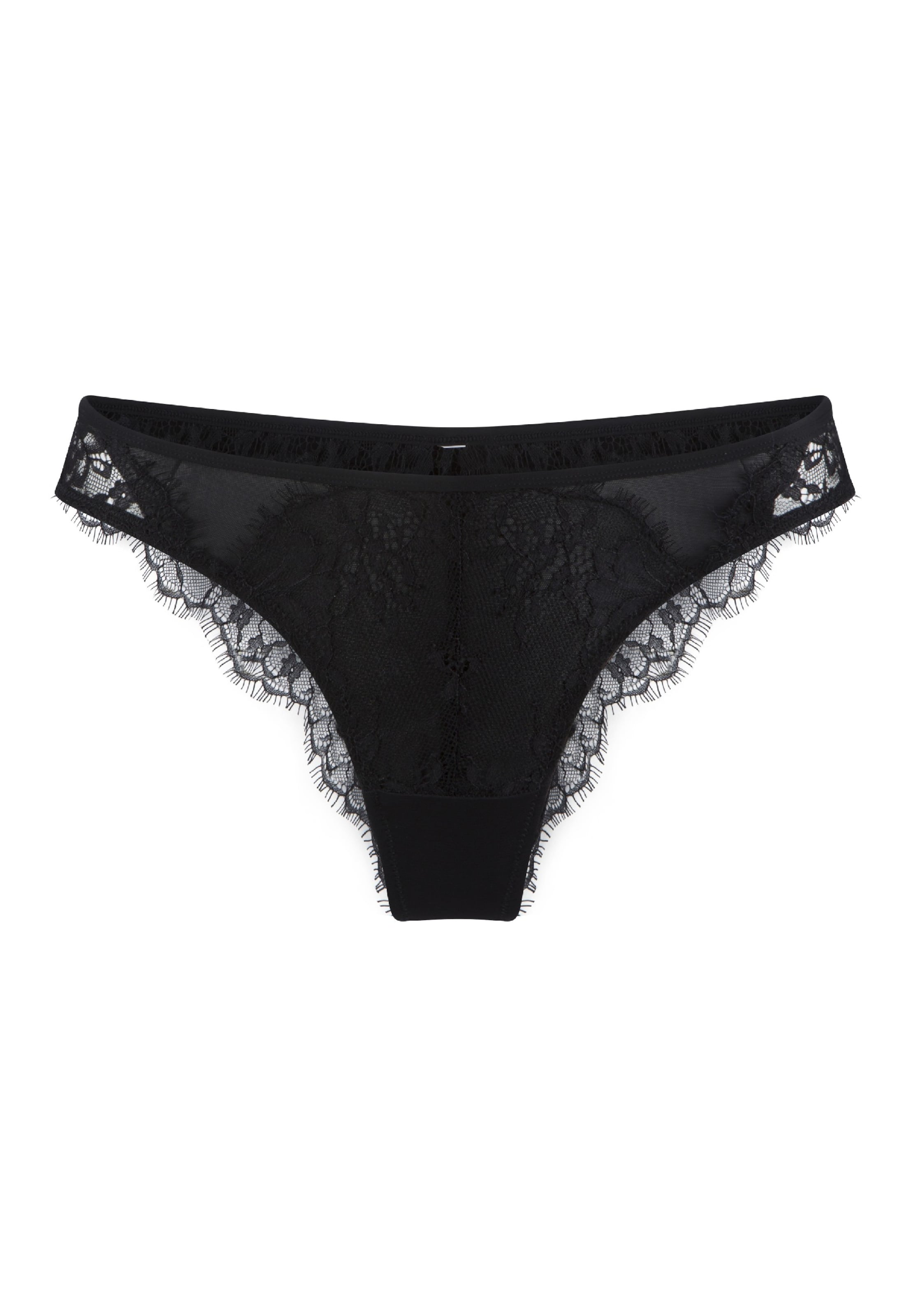 LingaDore String in Schwarz: Vorderseite