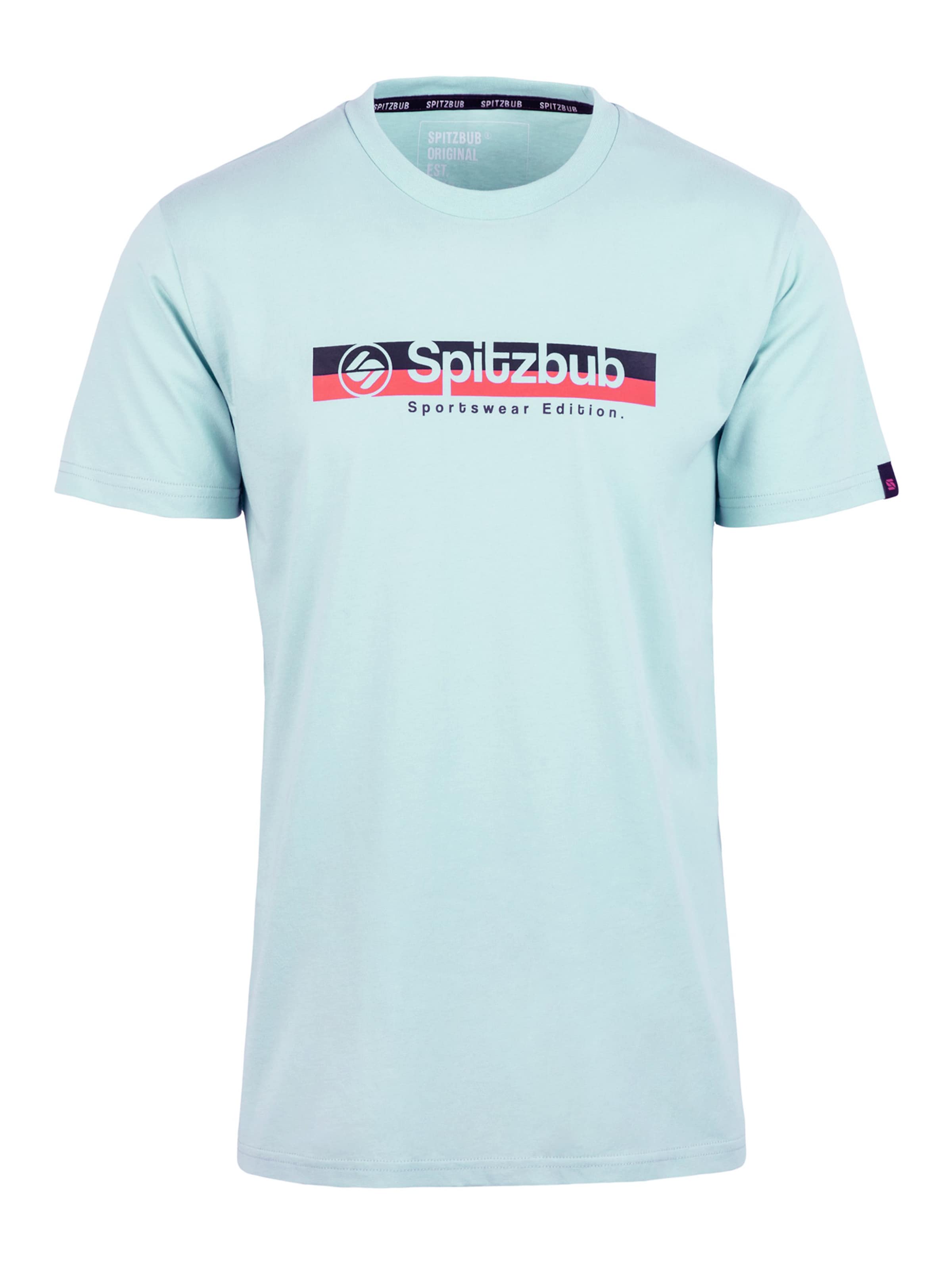 SPITZBUB Shirt in Blau: Vorderseite