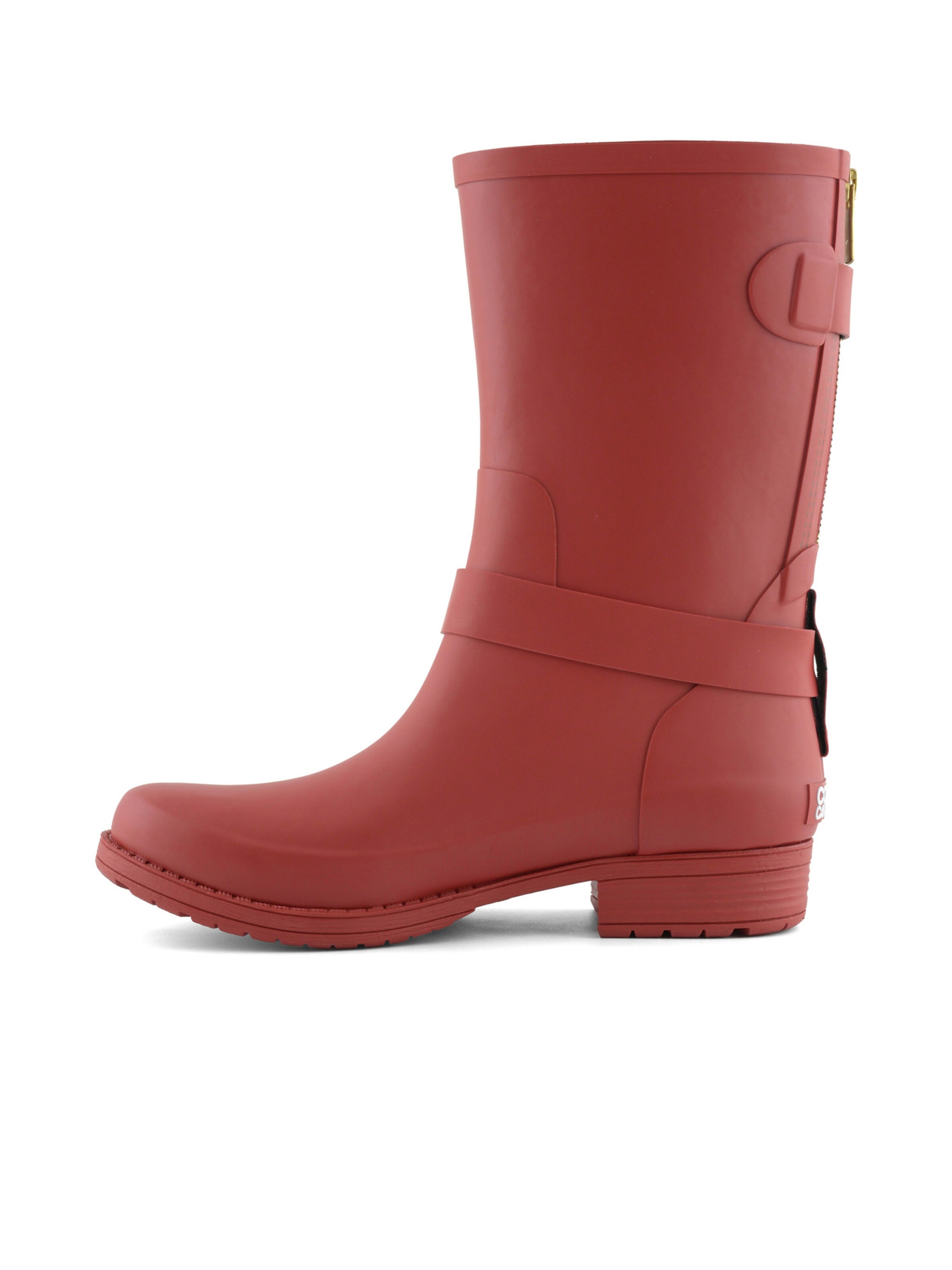 Stivale di gomma 'Wellies' di COLORS OF CALIFORNIA in rosso: lato