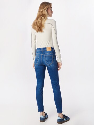 Coupe slim Jean 'PULP' Le Temps Des Cerises en bleu