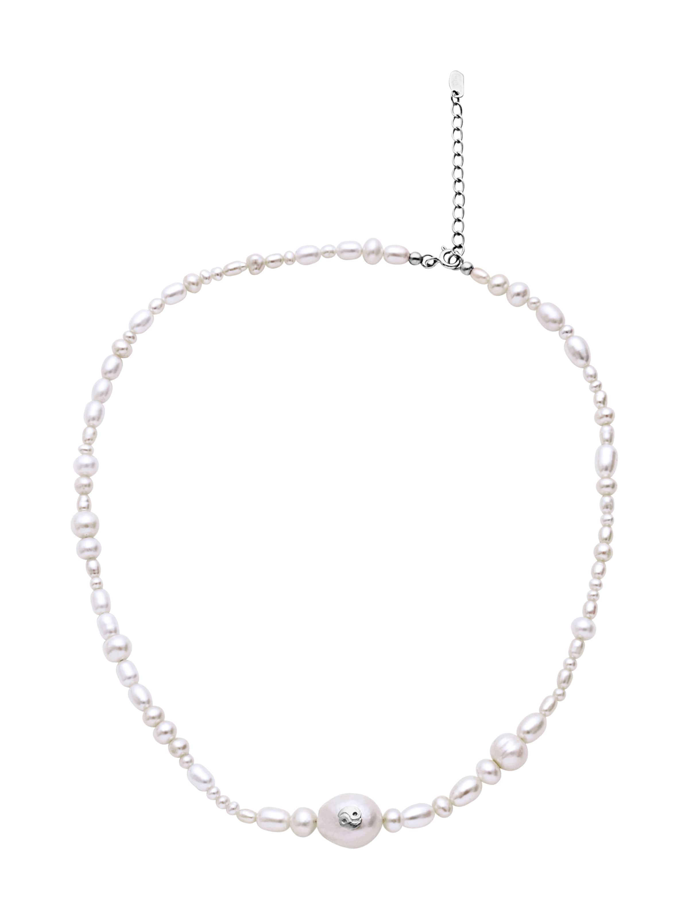 Maanesten Řetízek 'MAGGIE' – bílá: přední strana