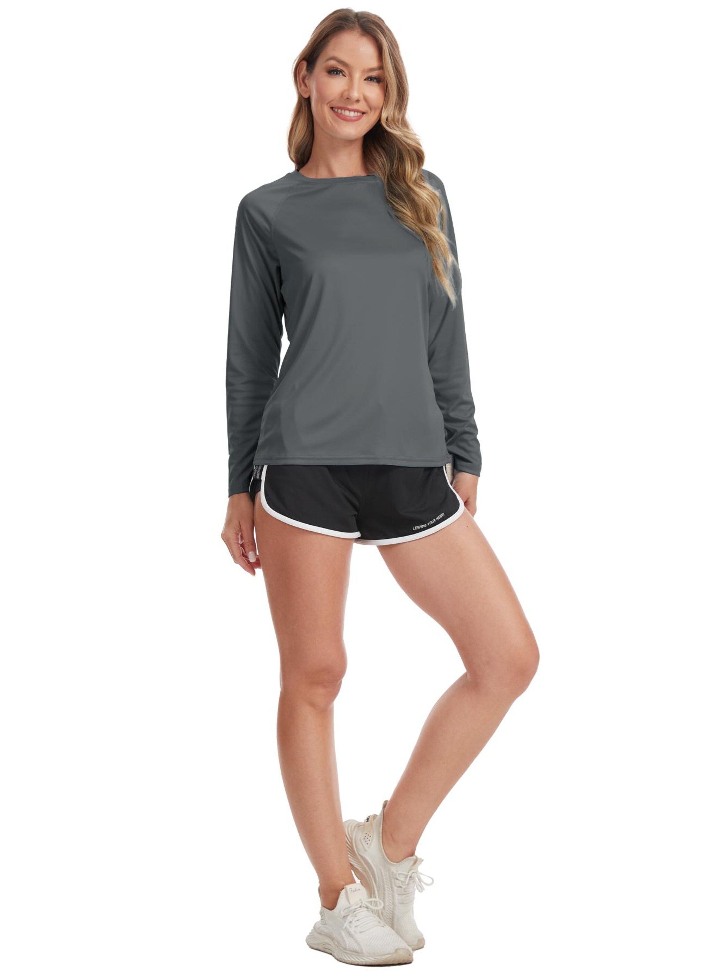 MEETWEE Shirt 'Rash Guard UPF 50+ UV shirt' in Grey