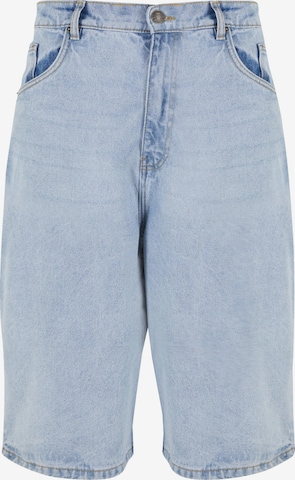 Pantalon Urban Classics en bleu : devant