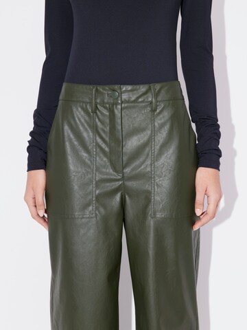 Wide Leg Pantalon 'Indira' LeGer by Lena Gercke en vert