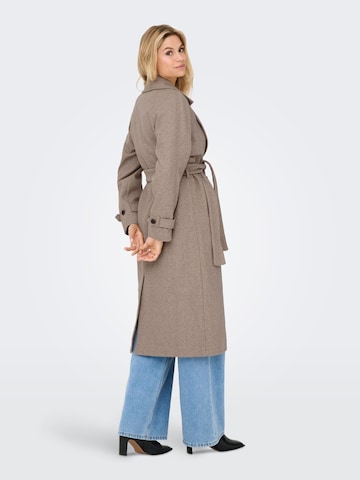 ONLY Übergangsmantel 'ONLLAURA' in Braun