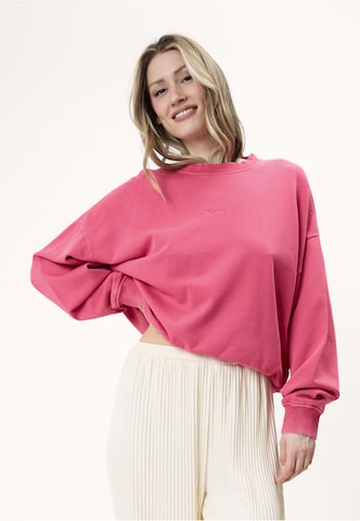 OH APRIL Sweatshirt 'Soft Life' in Rot