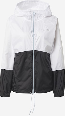 COLUMBIATehnička jakna 'Flash Forward' - bijela boja: prednji dio