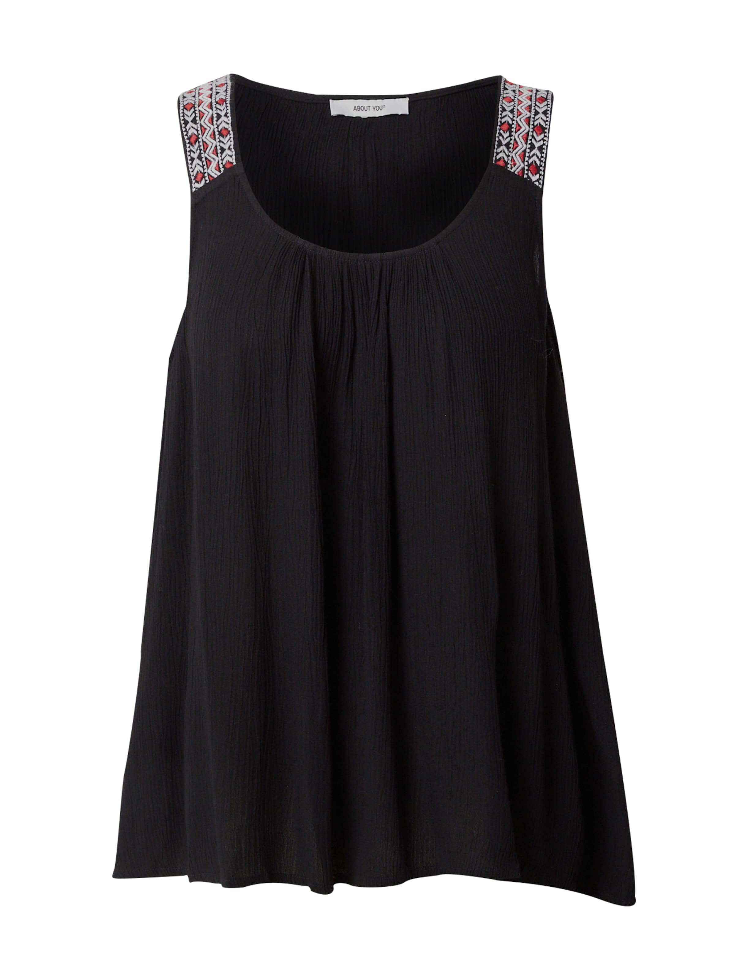 ABOUT YOU Top 'Marin' in Black: front