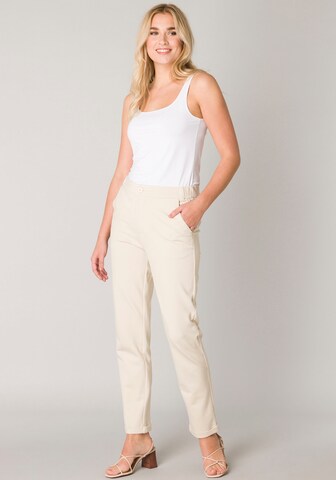 BASE LEVEL Regular Pants in Beige