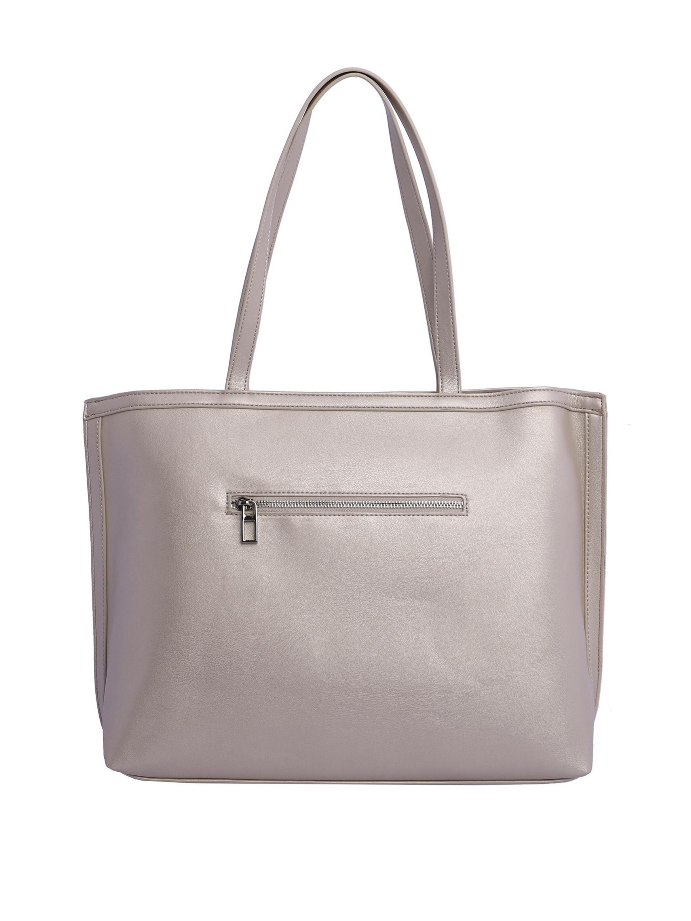 Don Algodon - Shopper 'Bolso shopper para mujer Don Algodon Gema de piel sintética' en beige