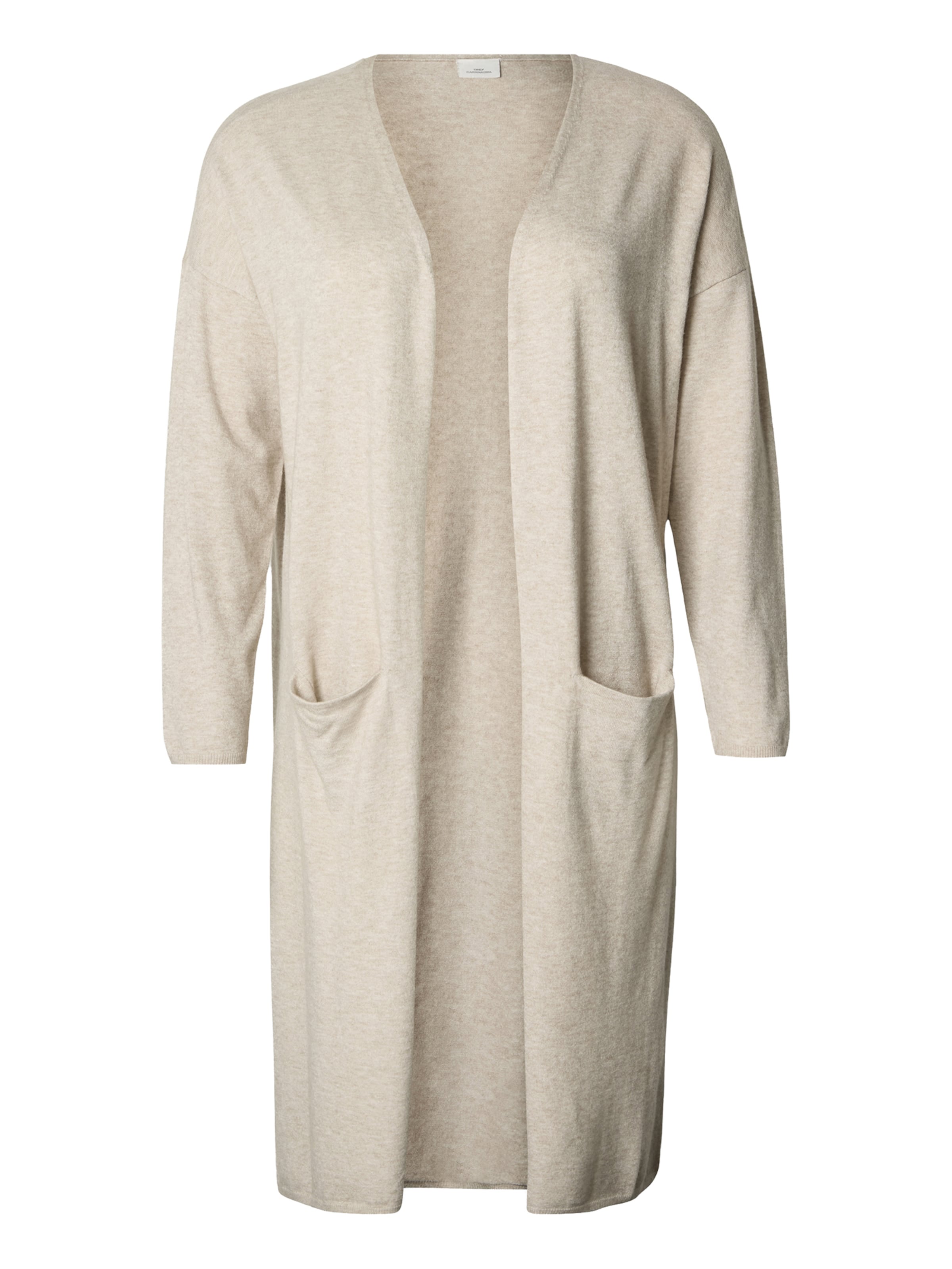 Cardigan 'CARNew Esly' ONLY Carmakoma en gris : devant