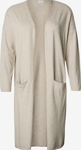 Cardigan 'CARNew Esly' ONLY Carmakoma en gris : devant