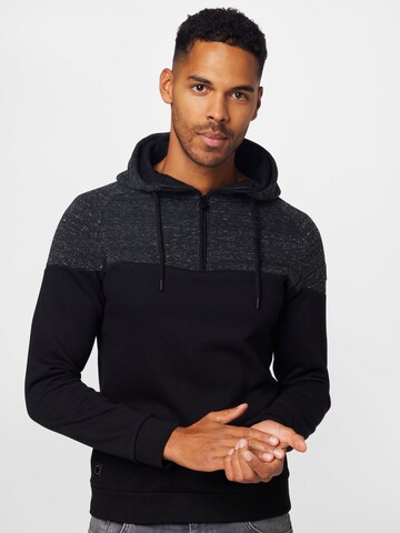 Ragwear Sweatshirt 'DEAAN' in Black: front