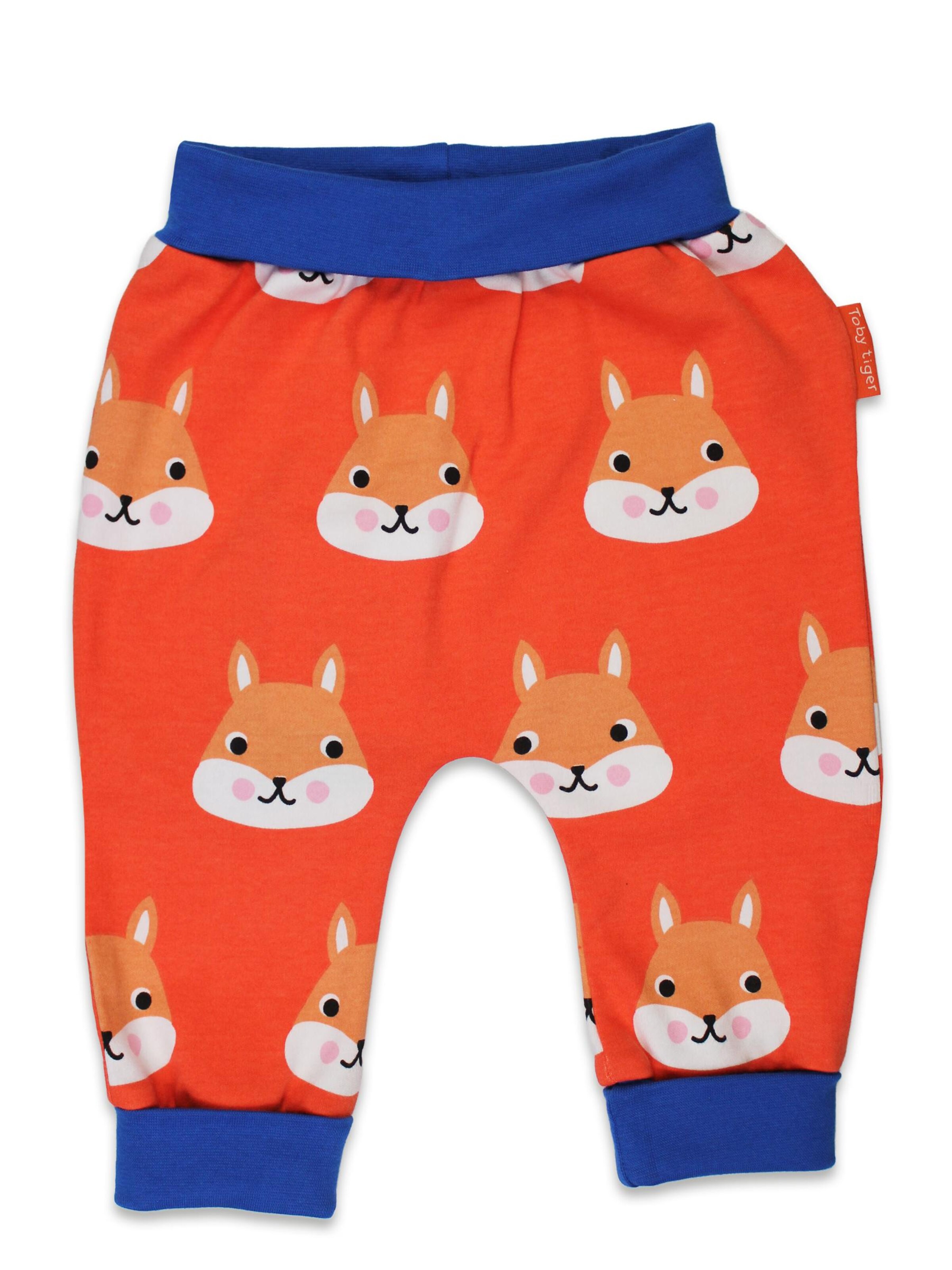 Toby Tiger Loose fit Pants 'Eichhörnchen' in Orange