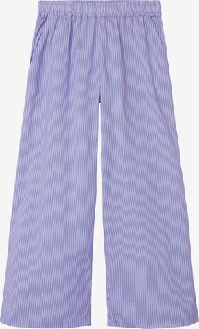 Wide Leg Pantalon NAME IT en violet : devant