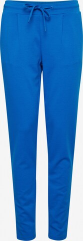 Pantalon 'KATE' ICHI en bleu : devant