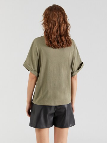 ONLY T-Shirt 'ONLLUCY' in Grün