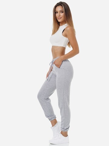 Tazzio Tapered Workout Pants 'F300' in Grey