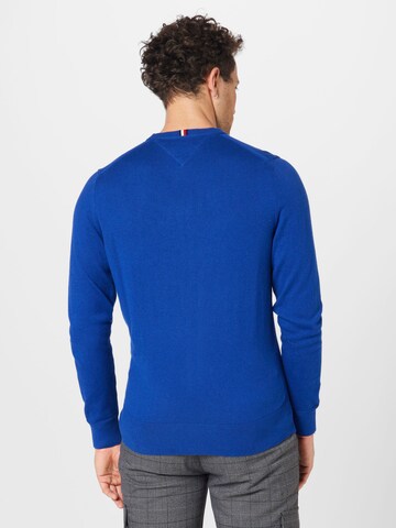 TOMMY HILFIGER Pullover in Blau