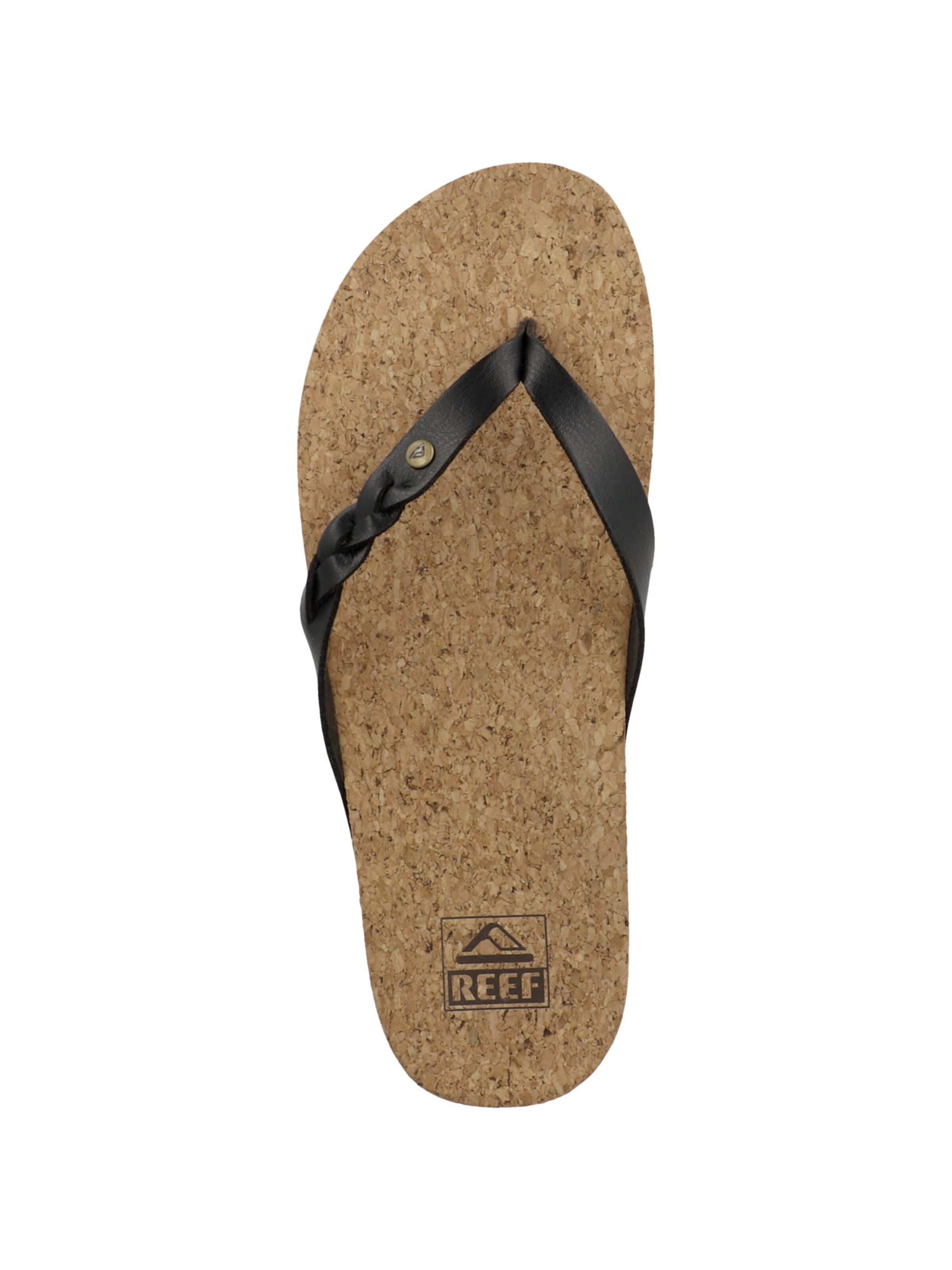 REEF Zehentrenner in Schwarz