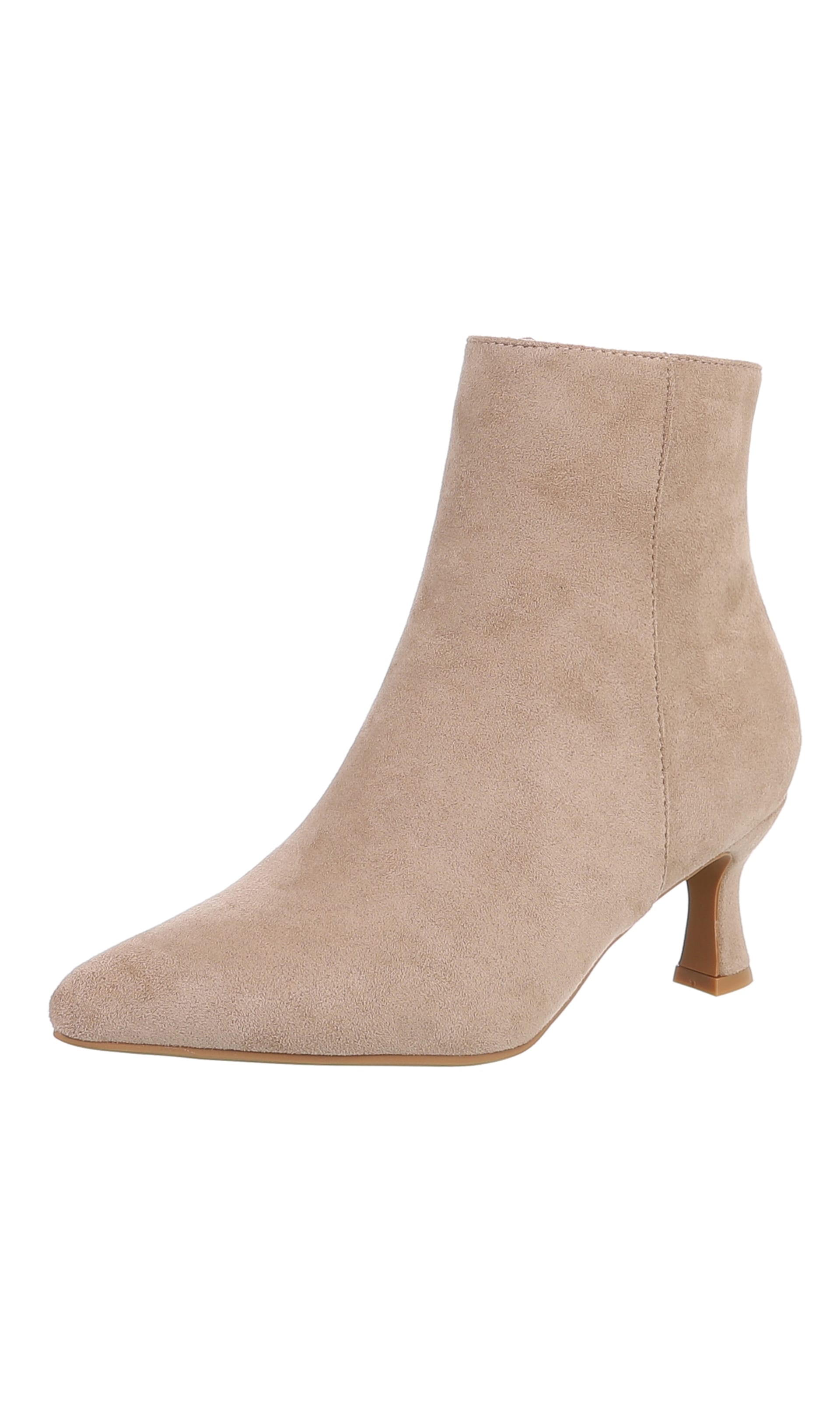 Ital-Design Ankle Boots in Brown: front