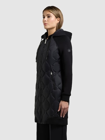 Manteau mi-saison ' NORA ' khujo en noir
