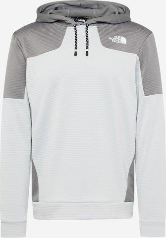 Sweat de sport THE NORTH FACE en gris : devant