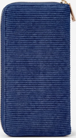 MILLYMILK® Portemonnee 'FONDO LARGE' in Blauw: voorkant