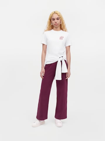 Calvin Klein Jeans Тениска 'CLASSIC' в бяло: отпред
