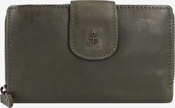 Harbour 2nd Wallet 'Anchor Love Linn' in Green: front