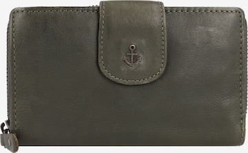 Harbour 2nd Wallet 'Anchor Love Linn' in Green: front