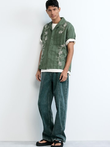 Desigual Regular fit Ing - zöld