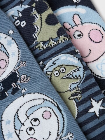 Calzino 'NMMDEPAK PEPPA' di NAME IT in blu