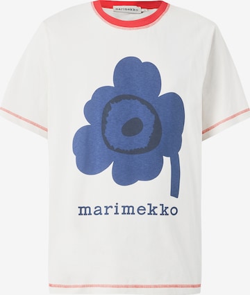 Marimekko Футболка 'TARTTUA UNIKKO PLACEMENT' в Белый: спереди