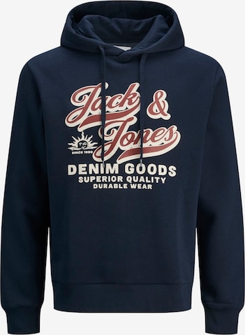 JACK & JONES Свитшот в Синий: спереди