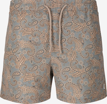 NOU Badeshorts 'Felipe' in Grau: Vorderseite