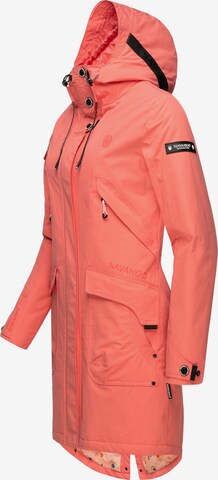 NAVAHOO Weatherproof jacket 'Pfefferschote' in Orange