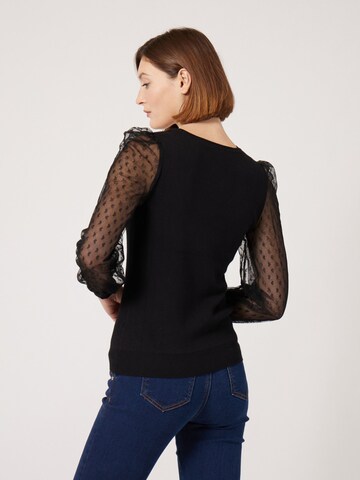 Pull-over 'Kacy' NAF NAF en noir