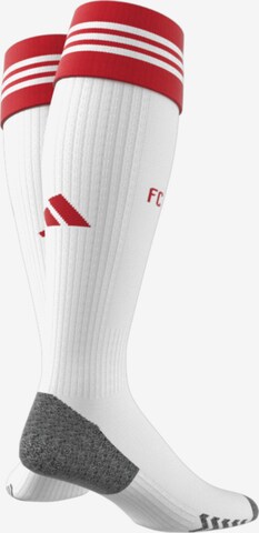 ADIDAS PERFORMANCE Soccer Socks 'FC Bayern München 23/24' in White