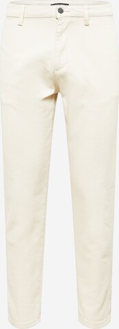 Pantalon chino 'Avi Beam' Only & Sons en beige : devant